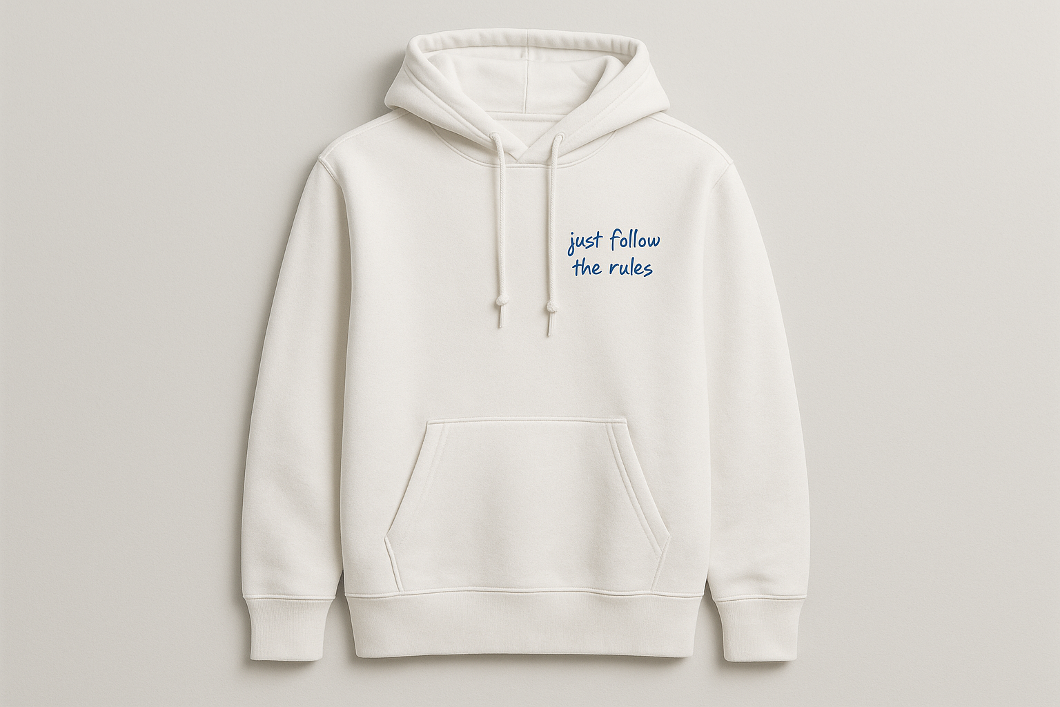 Just follow the rules