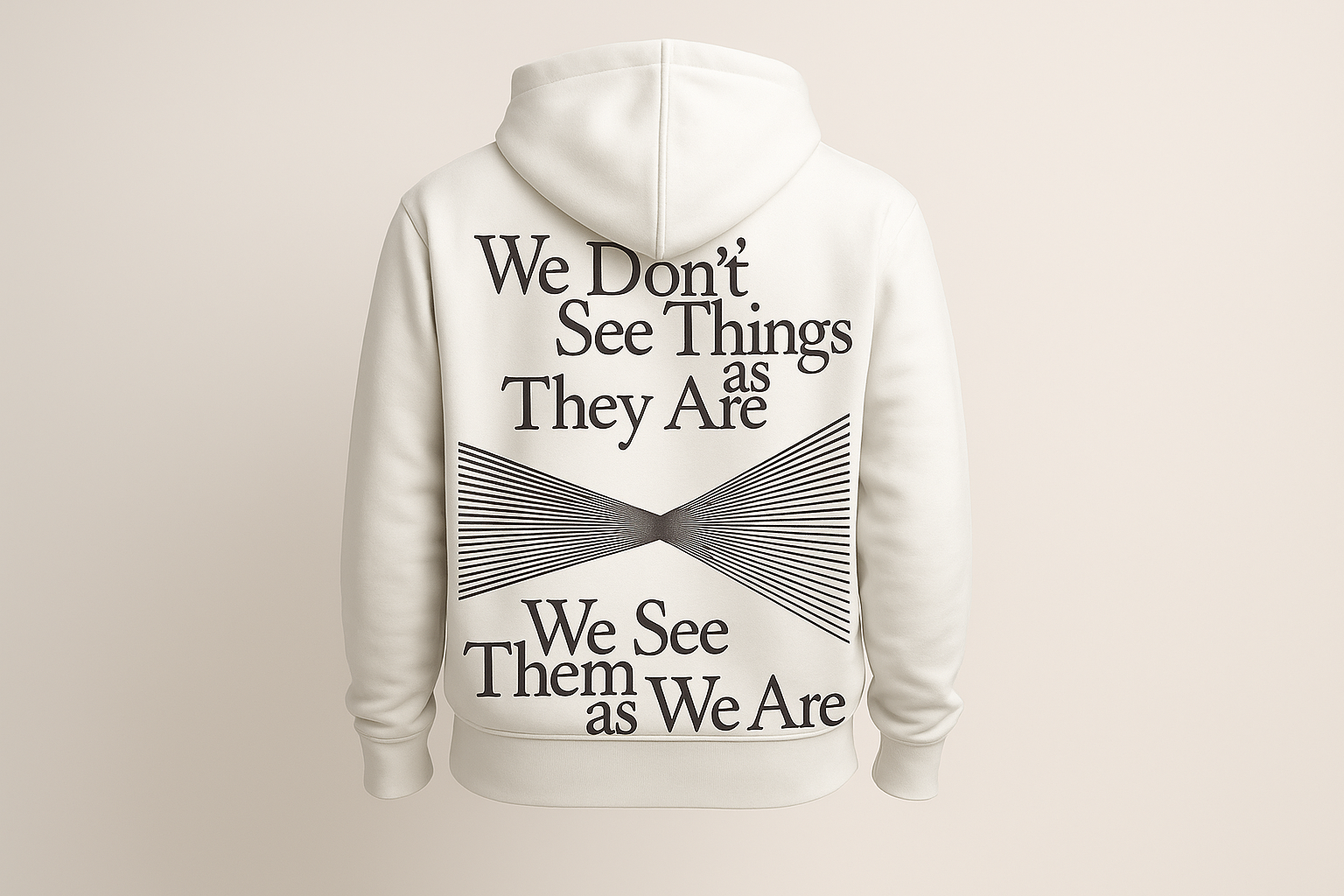 We don´t see things as they are