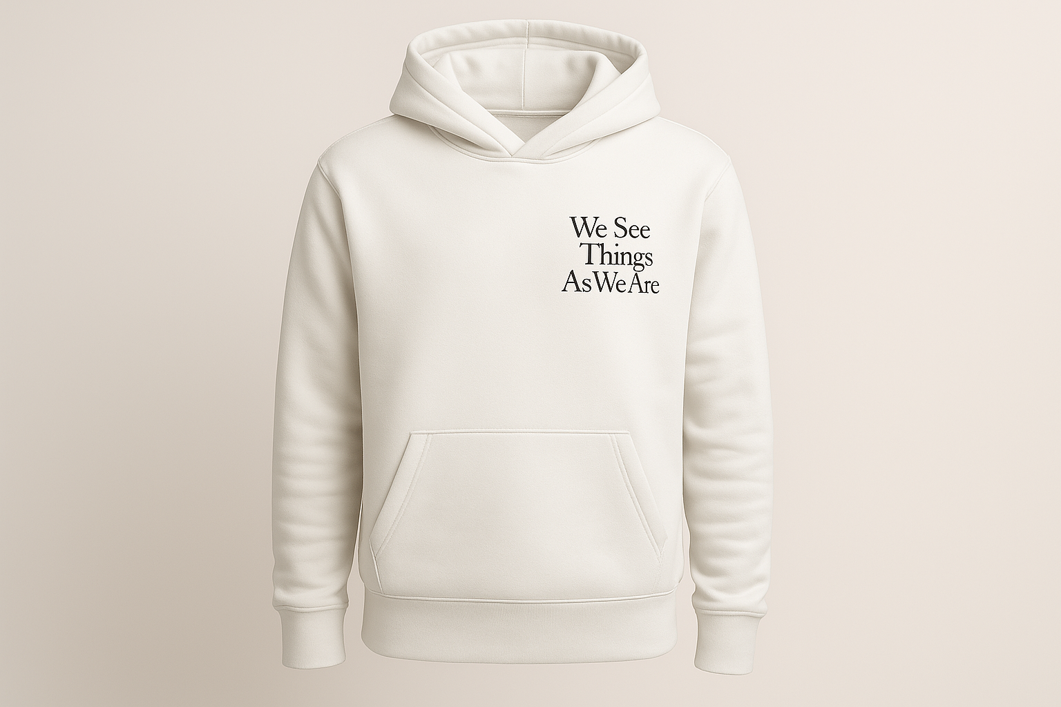 We don´t see things as they are