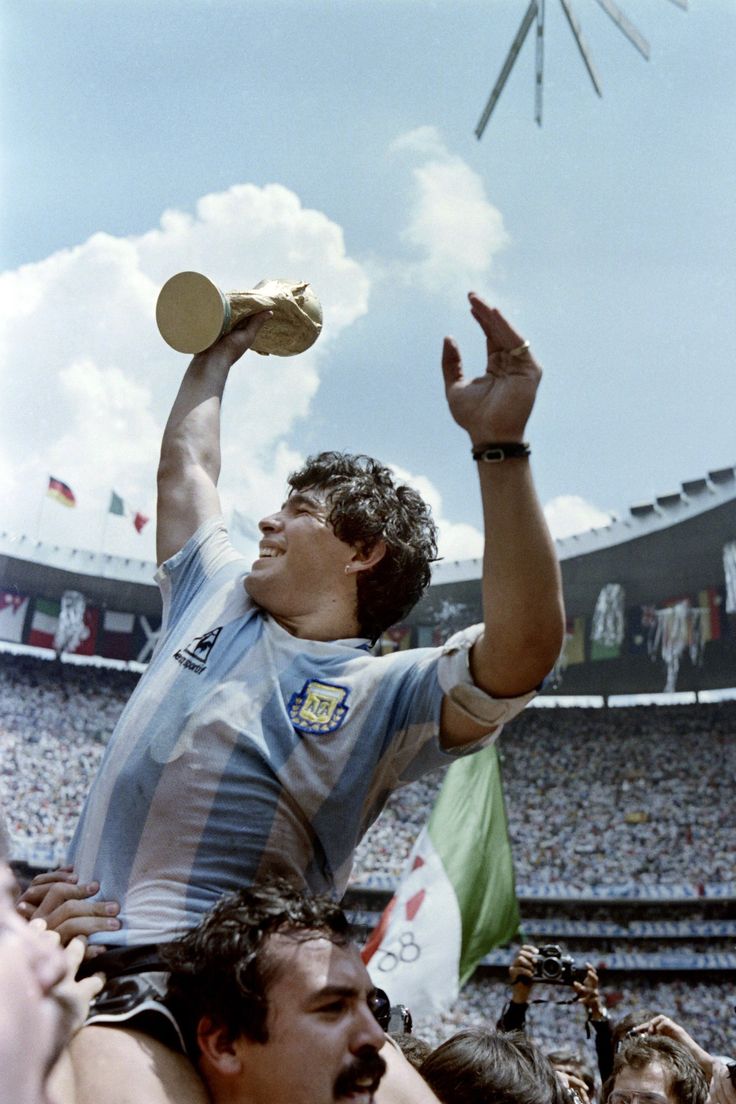 Diego Maradona WC Poster