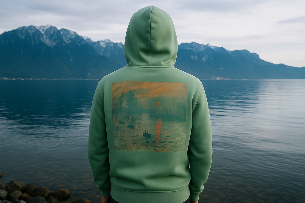 Claude Monet Impression Sunrise Hoodie