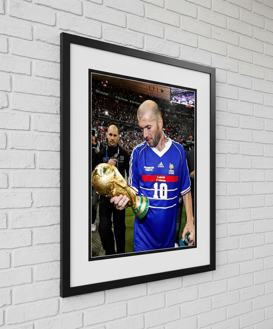 Zidane WC Poster