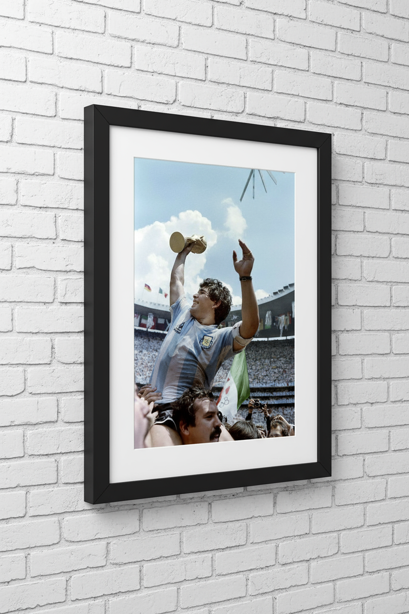 Diego Maradona WC Poster