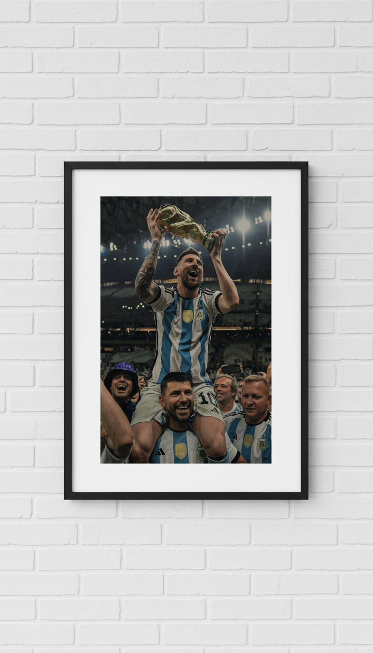 Messi WC Poster