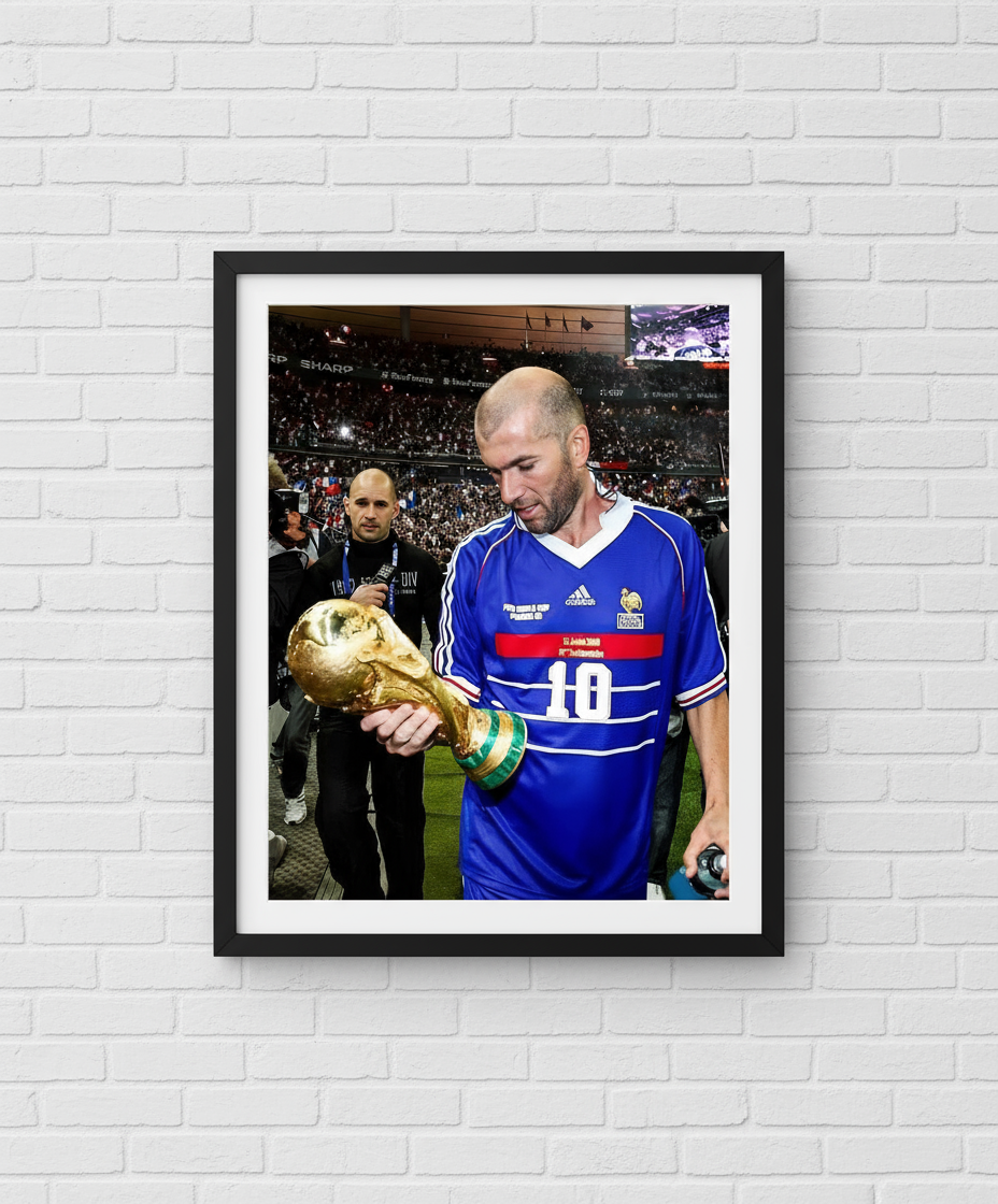 Zidane WC Poster