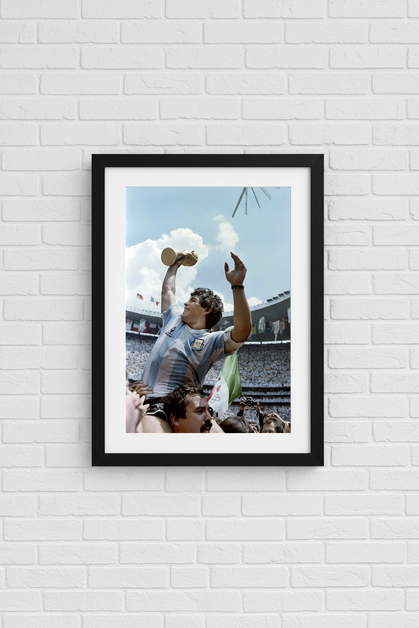 Diego Maradona WC Poster